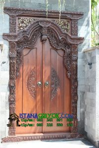 Harga Gebyok Gapura Pintu Utama, Istana Gebyok, Istana Gebyok Jepara