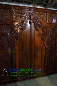 Gambar Gebyok Jati 3 Meter Terbaru 2018, gebyok 3 meter ,gebyok klasik ,gebyok jati, istana gebyok, istana gebyok jepara
