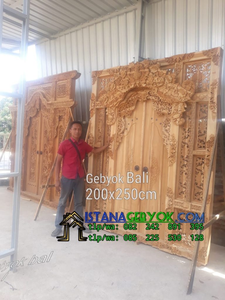 Jual Gebyok motif bali Terbaru