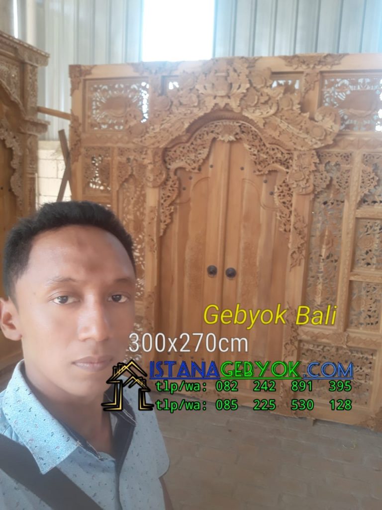 Jual Gebyok motif bali Terbaru 2019