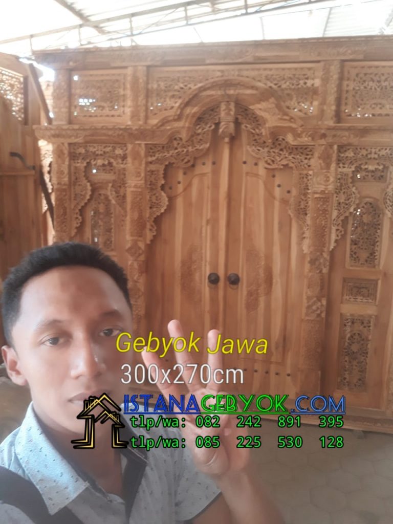kusen pintu gebyok jawa